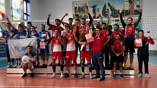 «Спецпромсервис» - в тройке лидеров волейбольного турнира Спартакиады