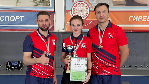 Команда «Спецпромсервиса» – вторая в соревнованиях по настольному теннису!